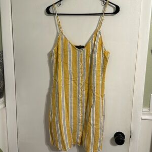 Forever 21 Mini Button-Up Dress